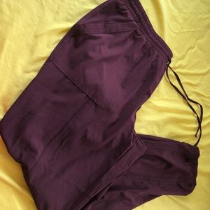 NWOT Burgundy Joggers